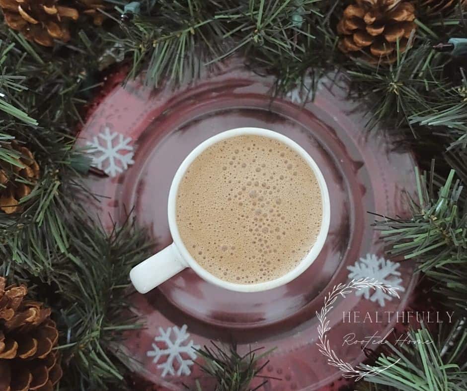 This healthier version of the starbucks peppermint mocha is just as delicious and way cheaper! This is an easier winter coffee recipe to make this season!