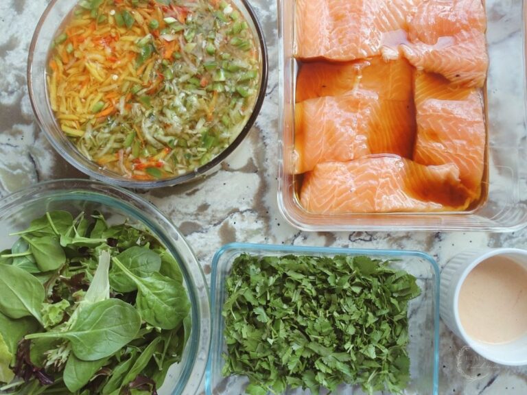 Salmon Banh Mi Salad