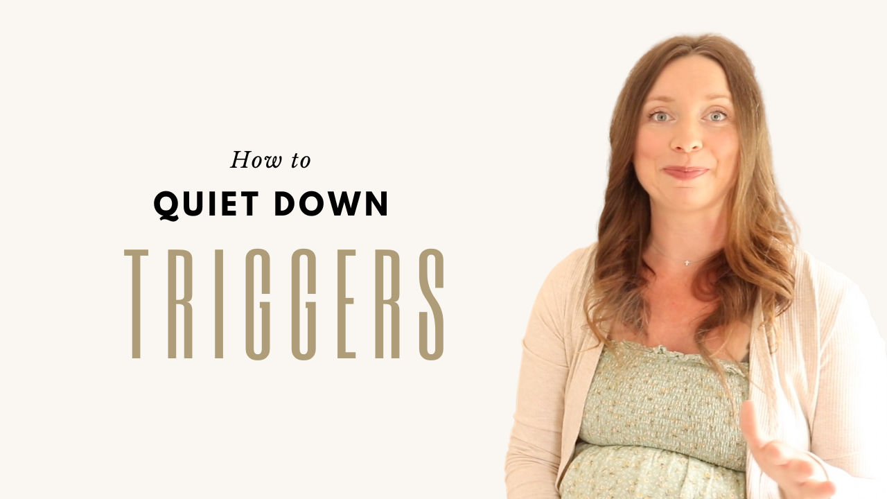 calming down triggers as a homemaker