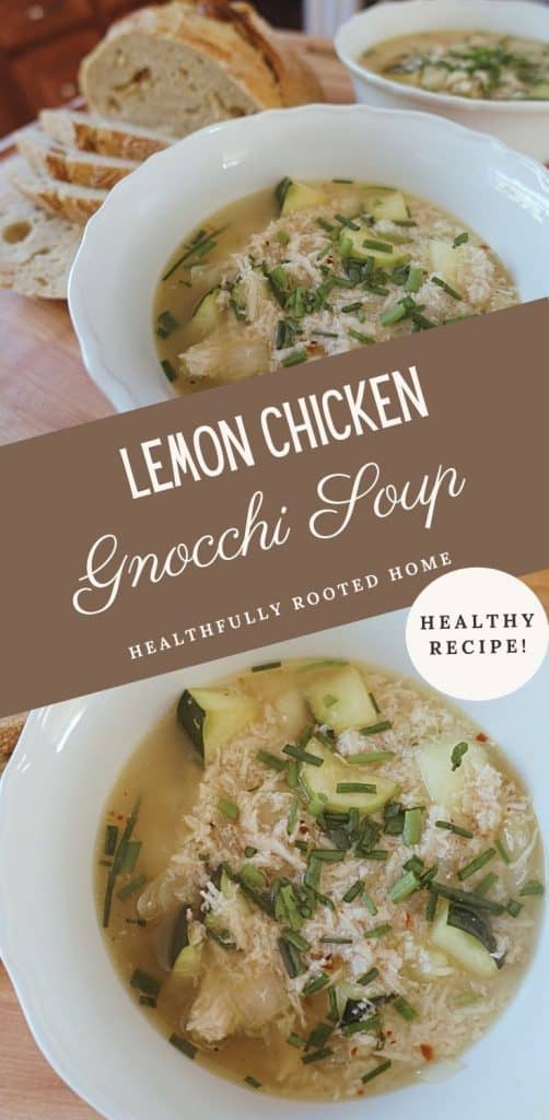 This easy and healthy recipe is the perfect late summer soup because it is so fresh, yet hearty!