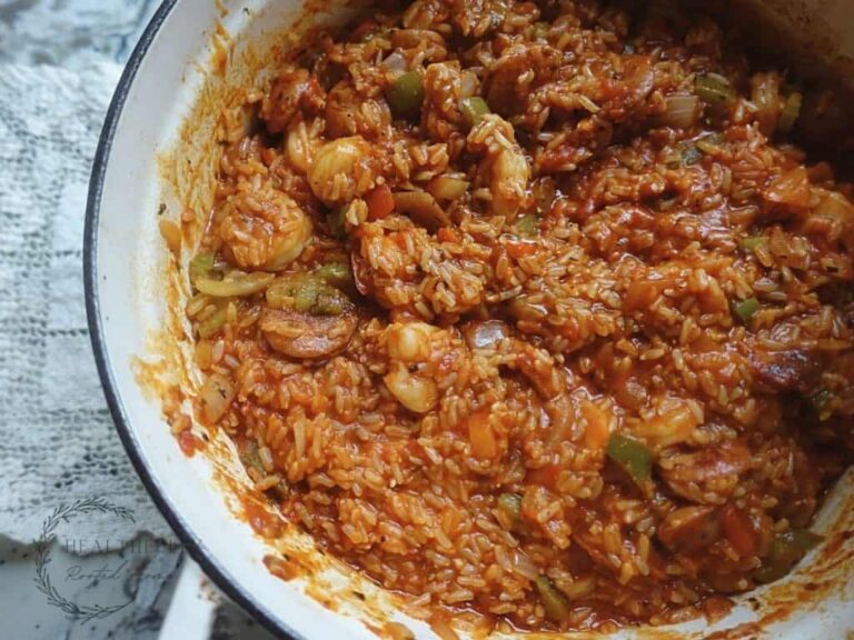 jambalaya in a dutch oven