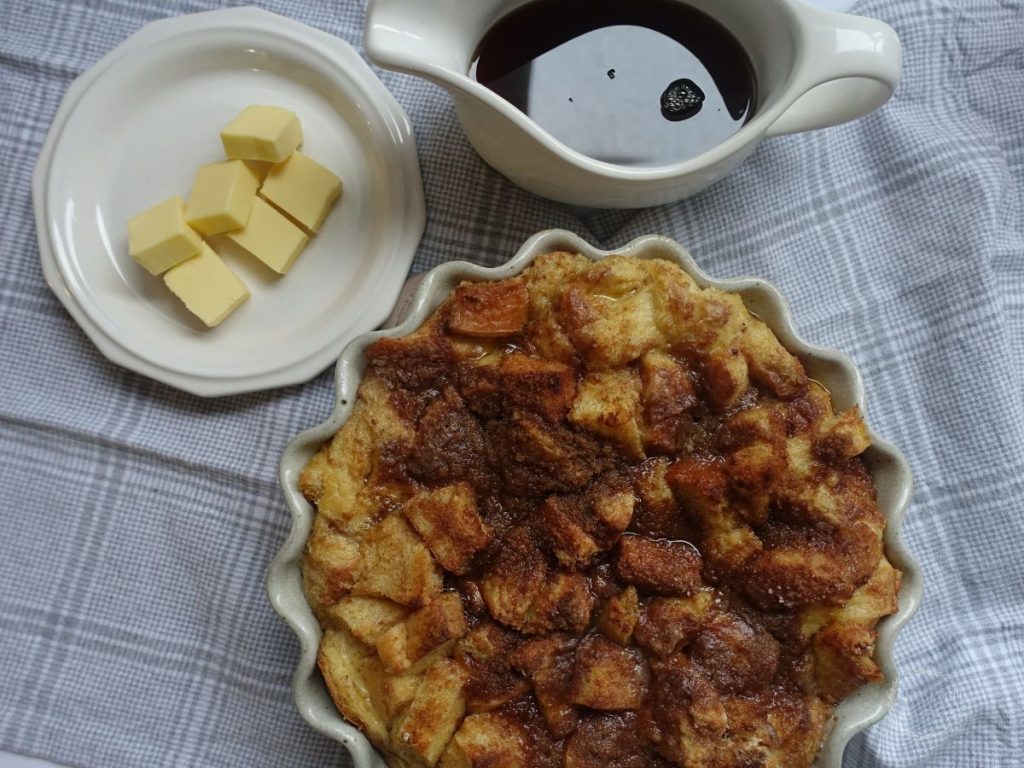 french toast casserole using brioche loaf