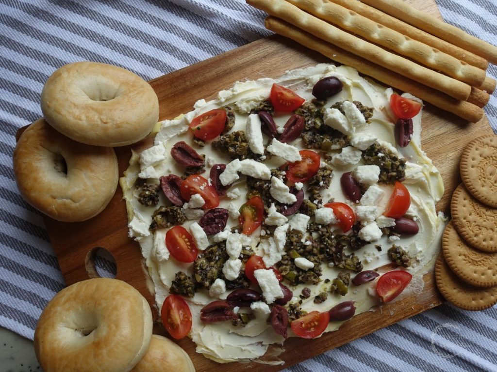 greek themed butter board