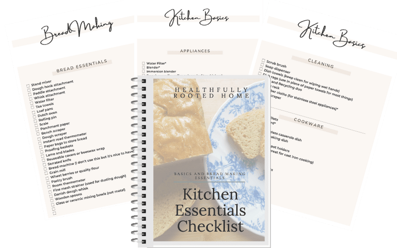 list of kitchen essentials for new home checklist pdf printable