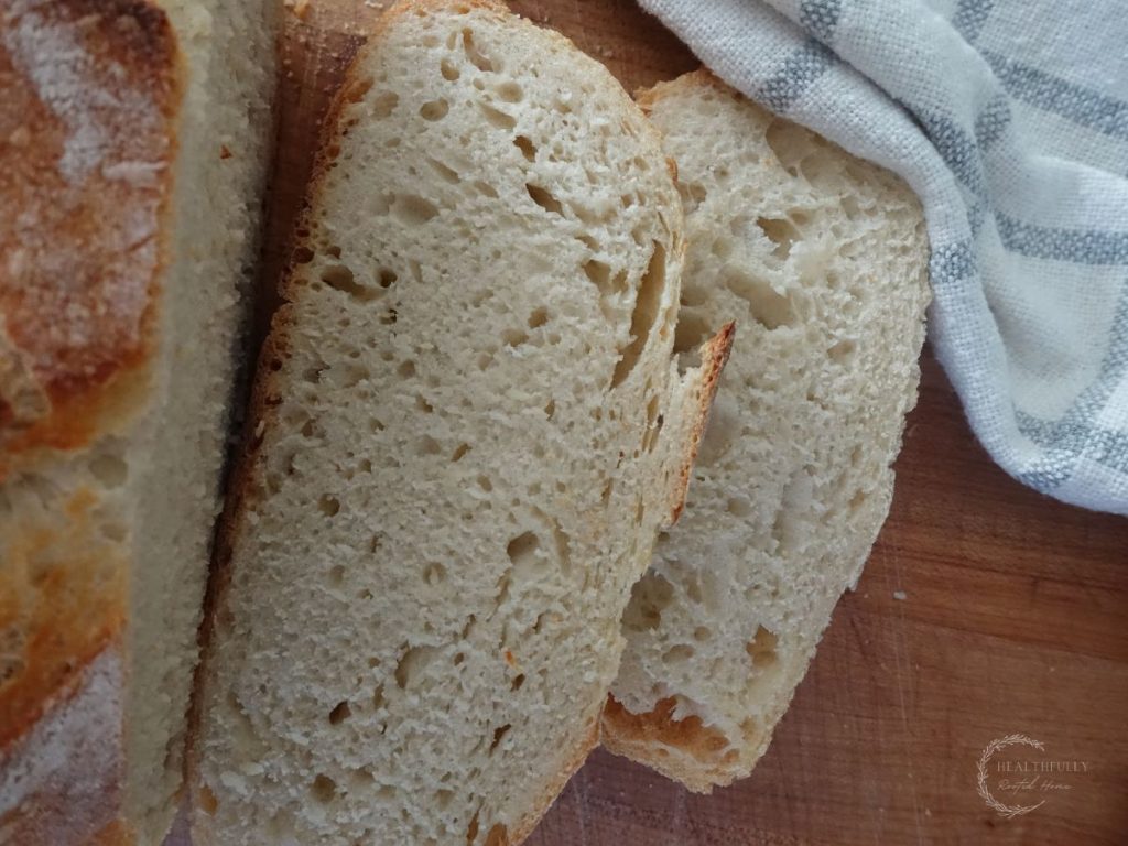 sourdough discard bread slices