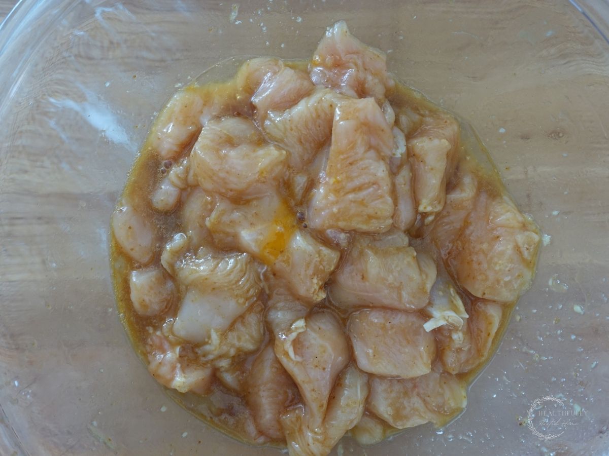 marinated chicken for sweet and sour chicken hong kong style
