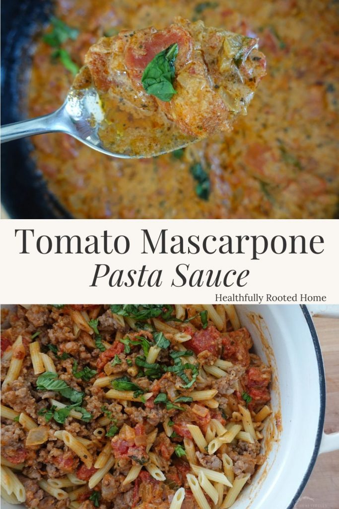 tomato mascarpone pasta sauce