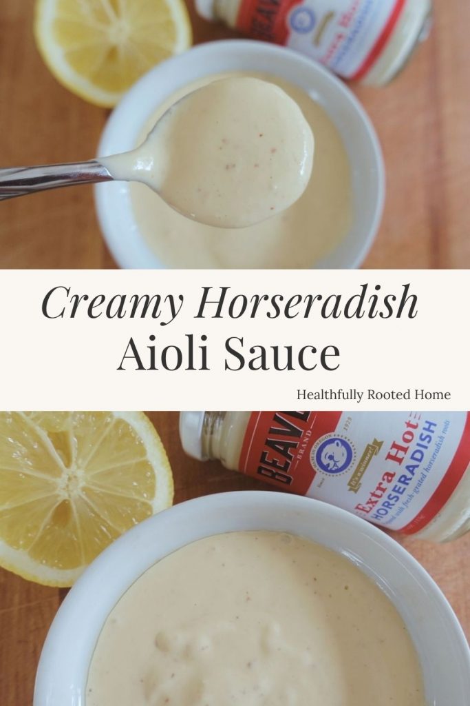 the best creamy horseradish aioli sauce recipe
